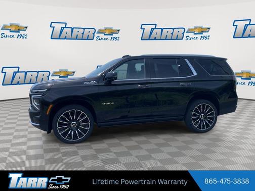 Black 2026 Chevrolet Tahoe 4WD High Country