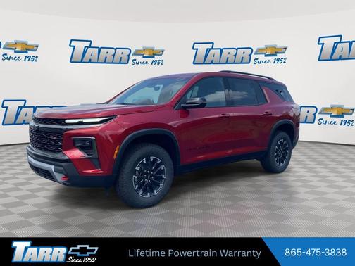 Radiant Red Tintcoat 2026 Chevrolet Traverse AWD Z71