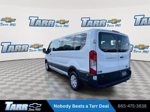 Oxford White 2024 Ford Transit-350 XLT