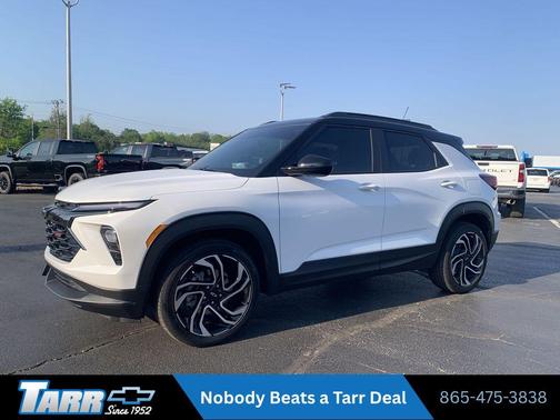Summit White 2024 Chevrolet Trailblazer RS