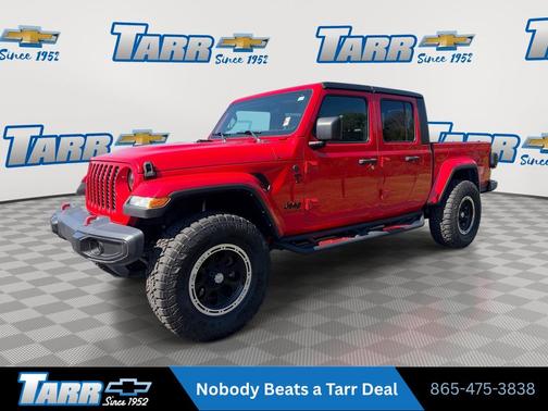 Firecracker Red Clearcoat 2023 Jeep Gladiator Sport S
