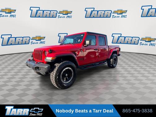 Firecracker Red Clearcoat 2023 Jeep Gladiator Sport S