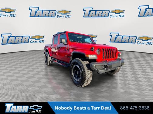 Firecracker Red Clearcoat 2023 Jeep Gladiator Sport S