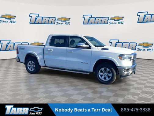 Bright White Clearcoat 2022 RAM 1500 Laramie