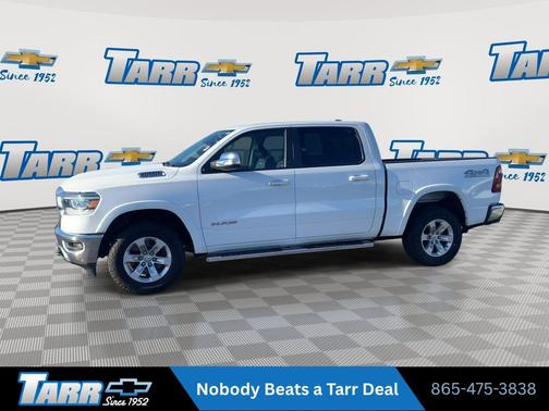 Bright White Clearcoat 2022 RAM 1500 Laramie