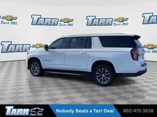 Summit White 2021 Chevrolet Suburban LT