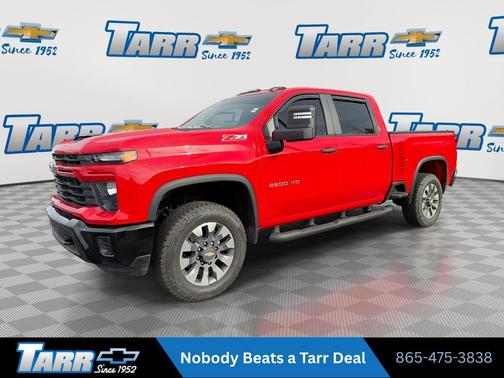 Red Hot 2025 Chevrolet Silverado 2500 Custom
