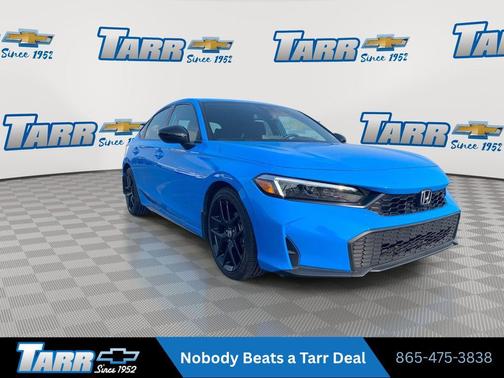 Boost Blue Pearl 2025 Honda Civic Sport