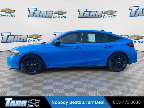Boost Blue Pearl 2025 Honda Civic Sport