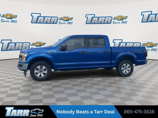 Lightning Blue 2018 Ford F-150 XLT