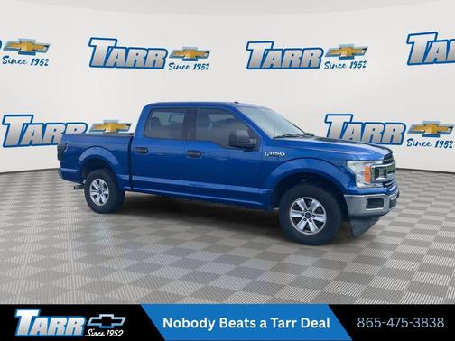 Lightning Blue 2018 Ford F-150 XLT