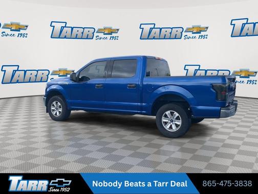 Lightning Blue 2018 Ford F-150 XLT