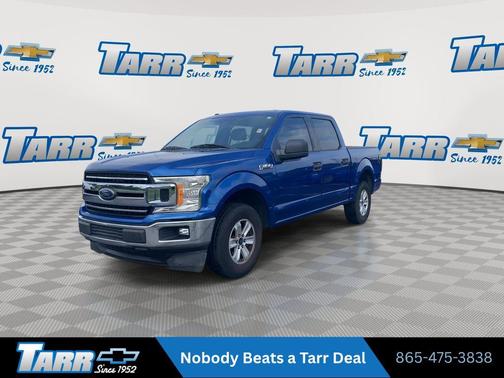 Lightning Blue 2018 Ford F-150 XLT