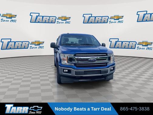 Lightning Blue 2018 Ford F-150 XLT