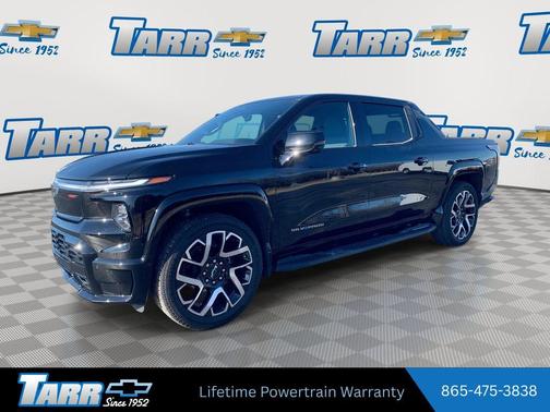 Black 2024 Chevrolet Silverado EV First-Edition RST 4WD