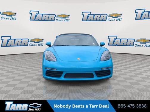 Miami Blue 2018 Porsche 718 Boxster S