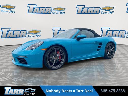 Miami Blue 2018 Porsche 718 Boxster S