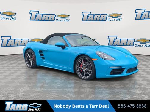 Miami Blue 2018 Porsche 718 Boxster S