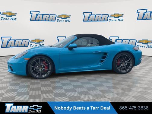 Miami Blue 2018 Porsche 718 Boxster S