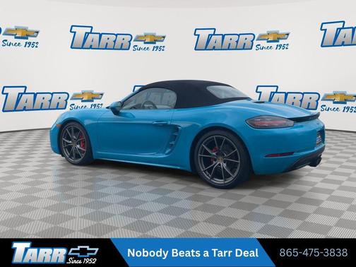 Miami Blue 2018 Porsche 718 Boxster S