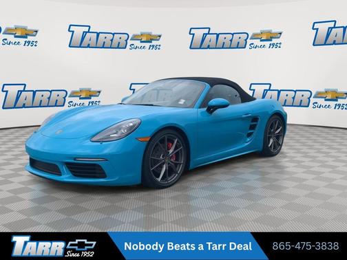 Miami Blue 2018 Porsche 718 Boxster S