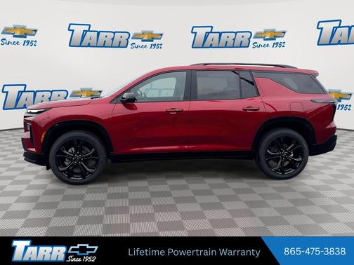 Radiant Red Tintcoat 2027 Chevrolet Traverse RS