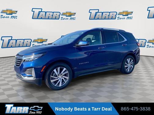 Blue Glow Metallic 2022 Chevrolet Equinox Premier w/1LZ