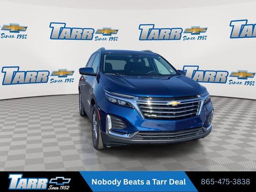 Blue Glow Metallic 2022 Chevrolet Equinox Premier w/1LZ