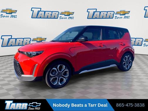 Inferno Red/Black Roof 2025 Kia Soul EX