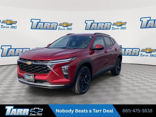 Crimson Metallic 2025 Chevrolet Trax LT