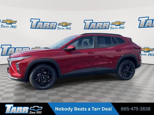 Crimson Metallic 2025 Chevrolet Trax LT
