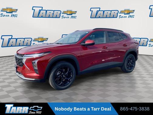 Crimson Metallic 2025 Chevrolet Trax LT