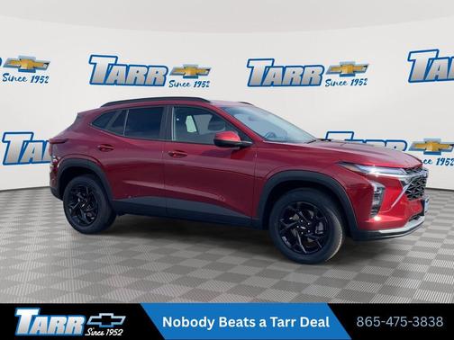 Crimson Metallic 2025 Chevrolet Trax LT