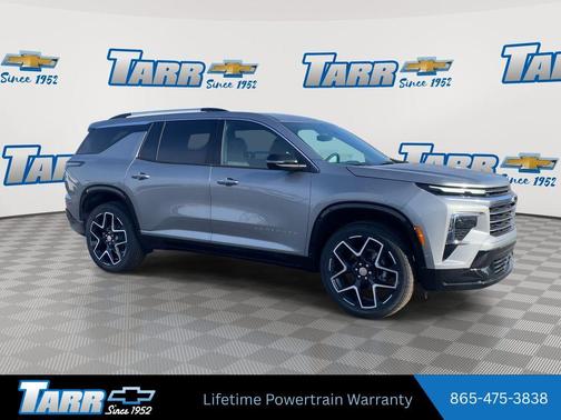 Sterling Gray Metallic 2026 Chevrolet Traverse High Country