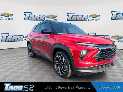 Apex Red 2026 Chevrolet Trailblazer RS