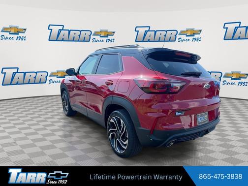 Apex Red 2026 Chevrolet Trailblazer RS