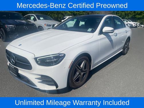 Polar White 2023 Mercedes-Benz E-Class E 450 4MATIC