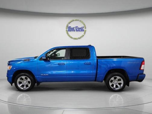 Hydro Blue Pearlcoat 2020 RAM 1500 Big Horn/Lone Star