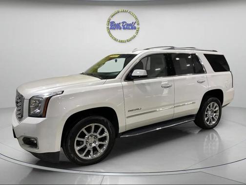 Pearl White 2019 GMC Yukon Denali