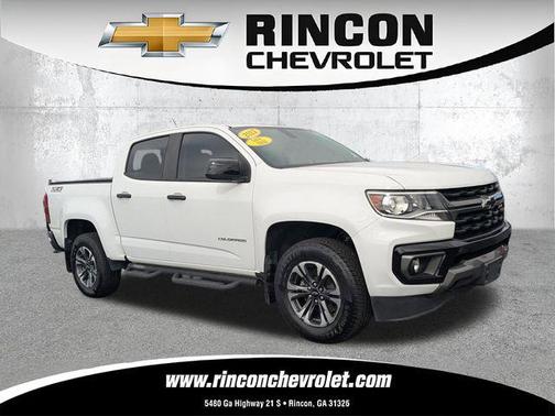 Summit White 2021 Chevrolet Colorado Z71