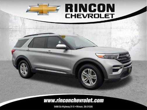 Silver Metallic 2023 Ford Explorer XLT