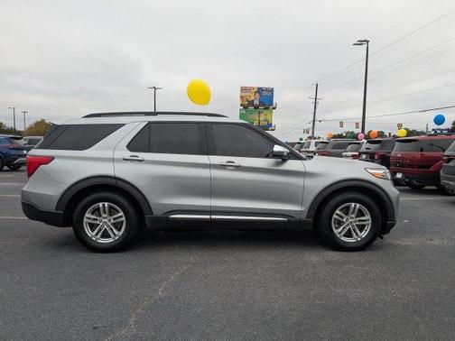 Silver Metallic 2023 Ford Explorer XLT