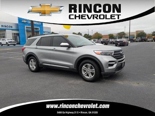 Silver Metallic 2023 Ford Explorer XLT