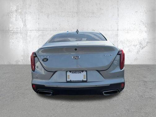 Silver Metallic 2024 Cadillac CT4 Premium Luxury