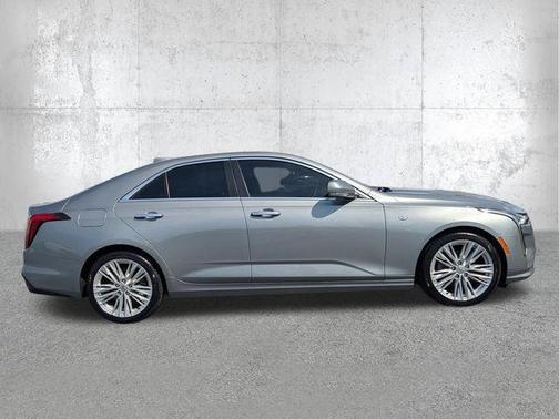 Silver Metallic 2024 Cadillac CT4 Premium Luxury