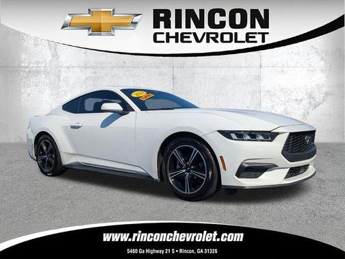 Oxford White 2024 Ford Mustang EcoBoost