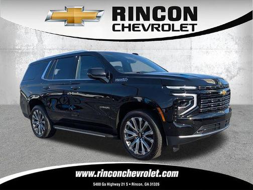Black 2026 Chevrolet Tahoe High Country