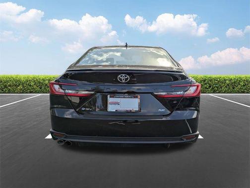 Midnight Black Metallic 2025 Toyota Camry SE