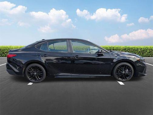 Midnight Black Metallic 2025 Toyota Camry SE