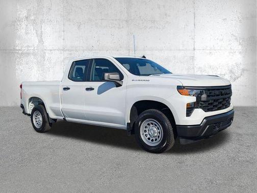 Summit White 2026 Chevrolet Silverado 1500 WT